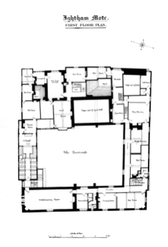 Ightham_Mote_-_First_Floor_Plan